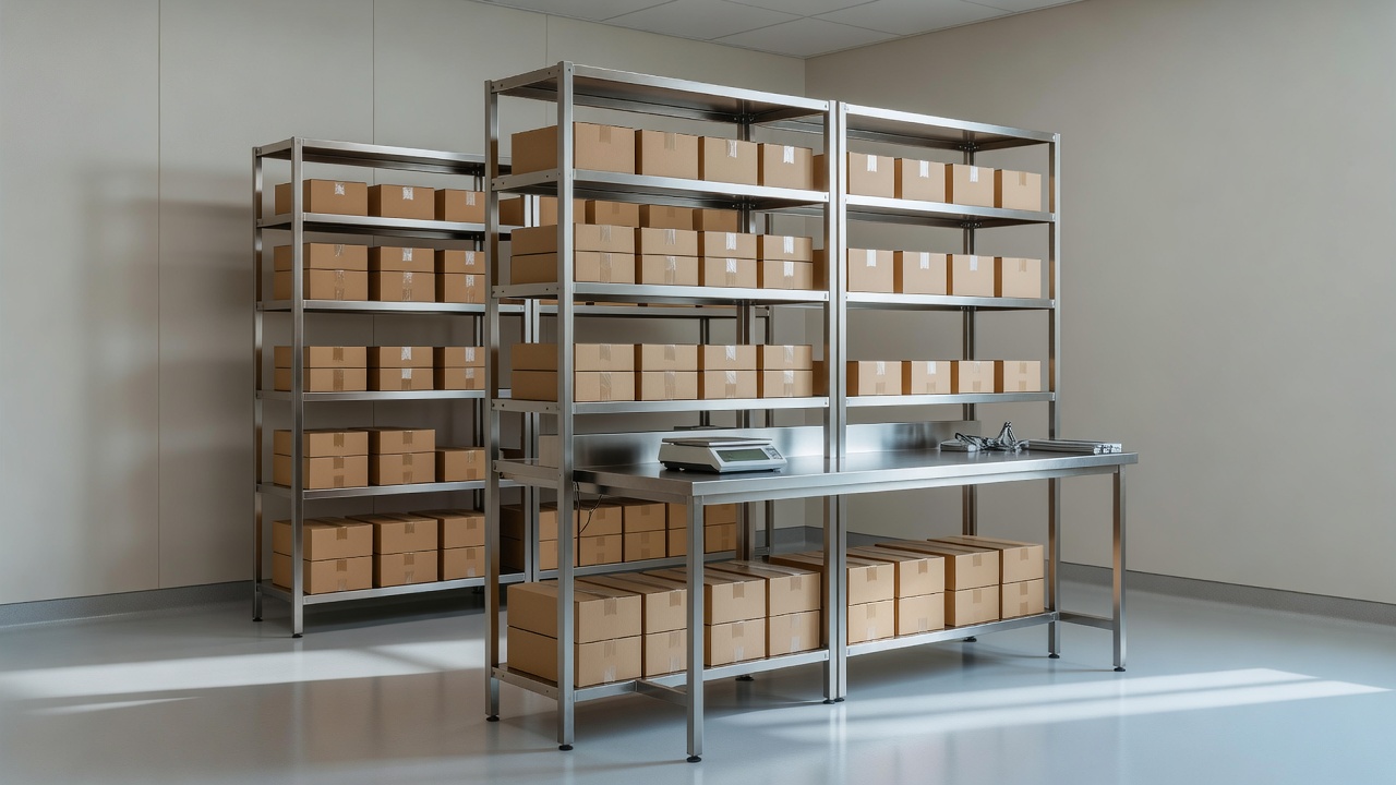 ASY storage and packaging room